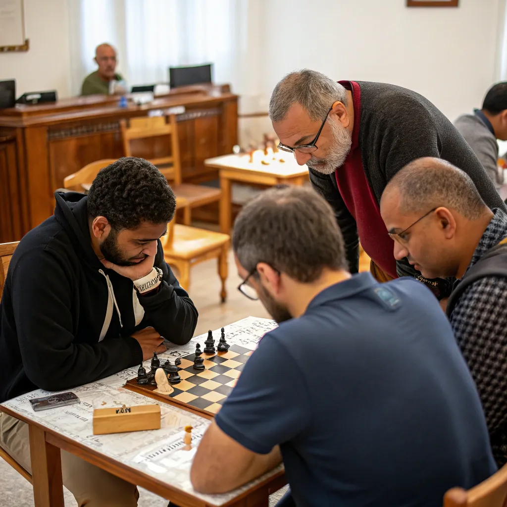 Group Chess Training Session
